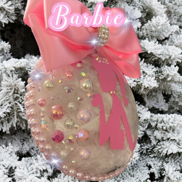 Christmas Ornament, Custom Ornament, Barbie Inspired Gift, Personalized Gift - Picture 14 of 16